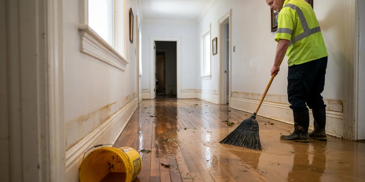 Flash Flood Cleanup in San Marcos, TX
